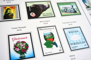 COLOR PRINTED AUSTRIA 2011-2020 STAMP ALBUM PAGES (101 illustrated pages)