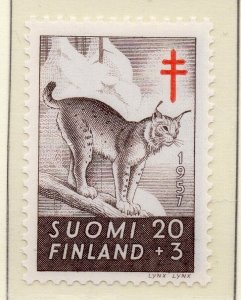 Finland 1957 Early Issue Fine Mint Hinged 20Mk. NW-222067