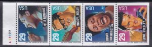 US 2737b, MNH Booklet Pane of 4 - American Music Series