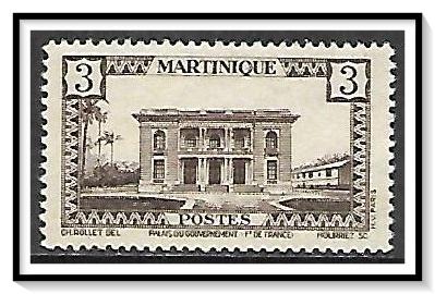 Martinique #189A Government Palace w/o RF NG