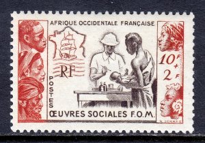 French Equatorial Africa - Scott #B39 - MH - Spot of DG - SCV $7.25