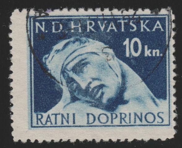 Croatia RA6 Postal Tax Stamps 1944