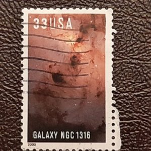 US Scott # 3388; used 33c Hubble issue from 2000; VF/XF centering; off paper