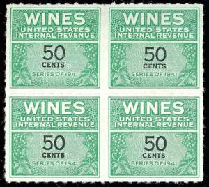 U.S. REV. WINES RE139  Mint (ID # 76404)