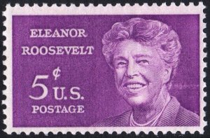 SC#1236 5¢ Eleanor Roosevelt Issue (1963) MNH