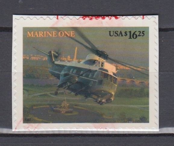 ​USA Sc#4145 Marine One VF Used on Paper