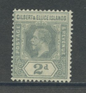 Gilbert & Ellice Islands 16 MH pnob cgs