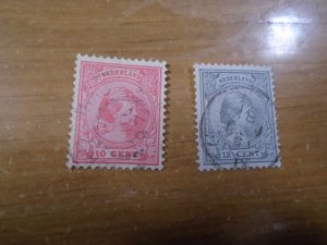 Neterlands  #  43-44   used