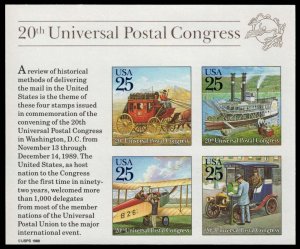 United States - Scott 2438 - Mint-Never-Hinged - Imperforate Souvenir Sheet