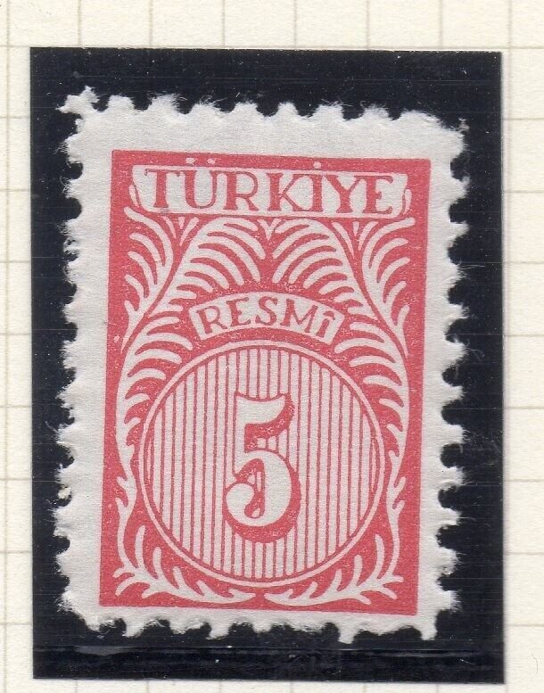 Turkey 1959 Early Issue Fine Mint Hinged 5p. NW-17684