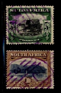 South Africa #31b/32a  Multiple