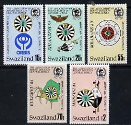 Swaziland 1986 Round Table set of 5 unmounted mint, SG 51...