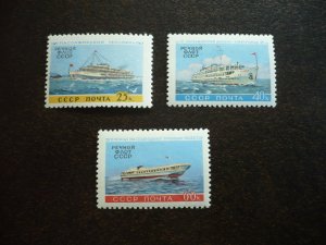 Stamps - Russia - Scott# 2385-2387 - Mint Hinged Set of 3 Stamps