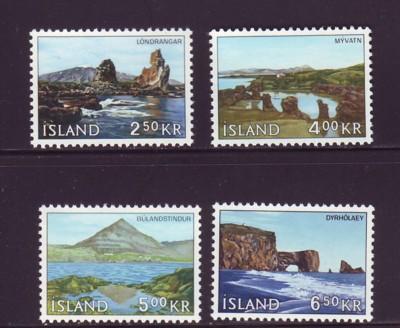 Iceland Sc 380-3 1966 West Iceland stamp set mint NH