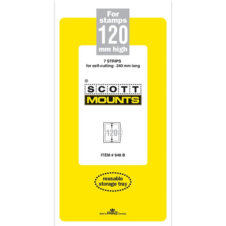 Scott Mount 120 x 240 mm  (Scott 948 Clear)