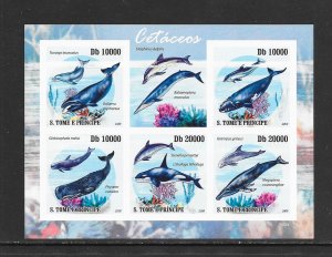 WHALES - ST THOMAS & PRINCE  MNH