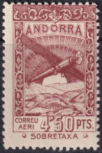 Andorra Spanish 1932 Sanabria 11 air post MLH*