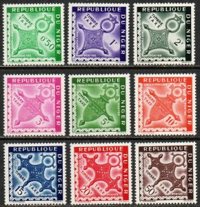 Niger Sc #J22-J30 Mint Hinged