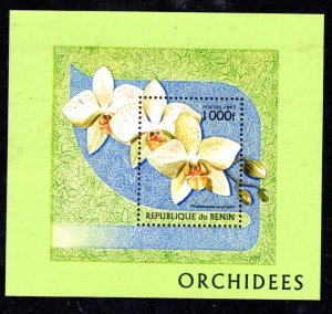 BENIN 979 MNH VF S/S  Orchids