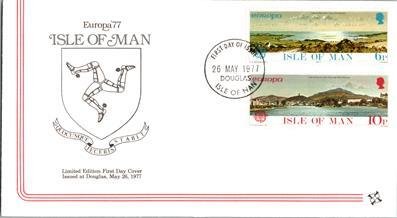 Isle of Man, Worldwide First Day Cover, Europa