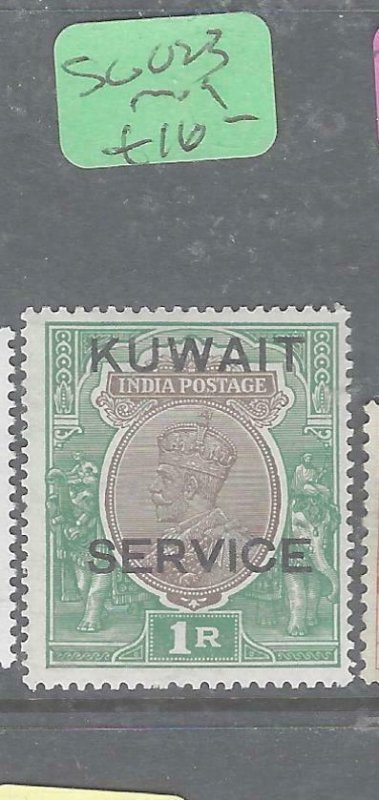 KUWAIT     (P0308B)   ON INDIA  SERVICE  SG  O23  MOG