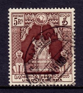 Burma - Scott #114 - Used - SCV $1.50