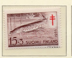 Finland 1955 Early Issue Fine Mint Hinged 15Mk. NW-222027