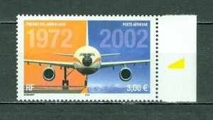 FRANCE 2002 AIR #C64(3euros) MARGIN STAMP   ... MNH