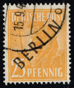 Germany #9N10 Planting Olive; Used