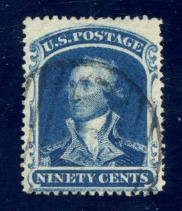 US SCOTT #39 USED-VF EXPERTLY REPERFED @ RIGHT W/ PSE CERT (4/11/24 GP)