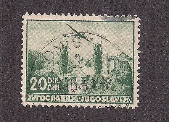 YUGOSLAVIA SC# C13  FVF/U  1937