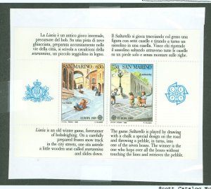 San Marino #1171  Souvenir Sheet