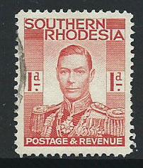 Southern Rhodesia SG 41  VFU