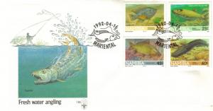 Namibia - 1992 Freshwater Angling FDC SG 588-591