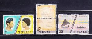 Tuvalu 16-18 Set MNH Various (D)