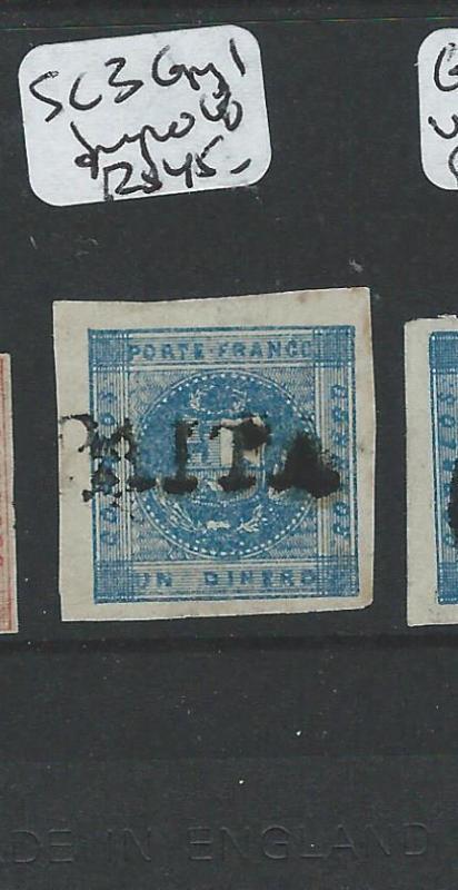 PERU (P0706B) SC3 ST LINE PAITA HUGE JUMBO  VFU  COPY 1