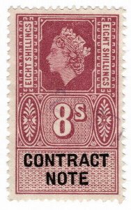 (I.B) Elizabeth II Revenue : Contract Note 8/-