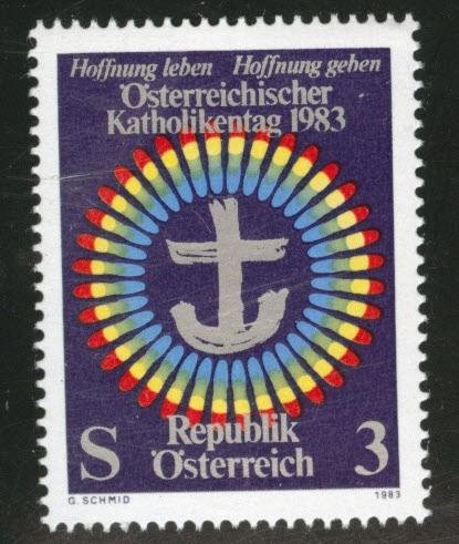 Austria Scott 1251 MNH** 1983 Catholic Day stamp