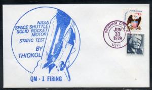Space Shuttle Rocket Motor Test QM-1 Firing 6/13/1979 D688