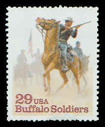 PCBstamps   US #2818 29c Buffalo Soldiers, MNH, (3)