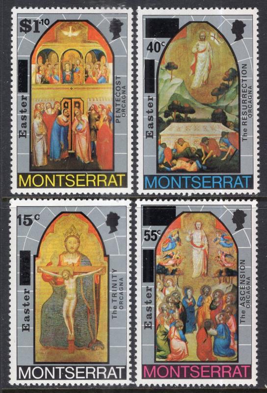 Montserrat 333-336 Christmas MNH VF