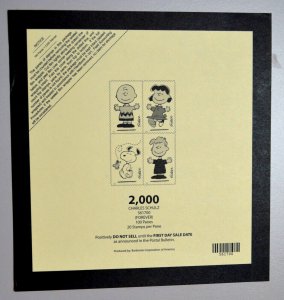 2022 US Sc. #5726 Peanuts Characters Top Deck Card, good to very good condition