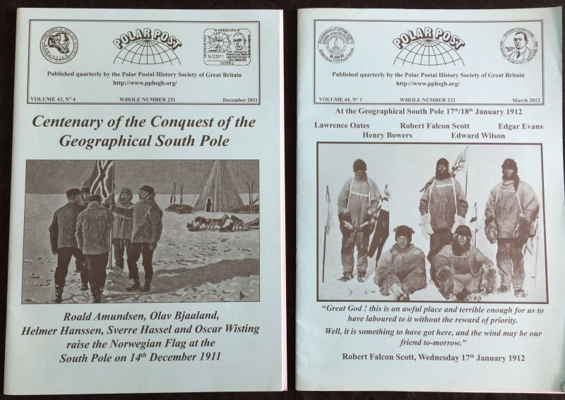 Polar Post Antarctic Catalogues Auctions 1974/2013(12 Items)GM843
