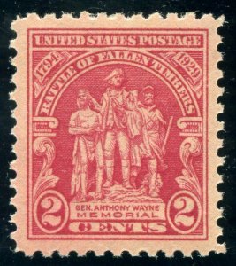 US SCOTT #680, Mint-XF-OG-NH Graded 90 PF Certificate (DFP)