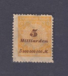 1923 Germany Reich 327 Definitive - Large Number