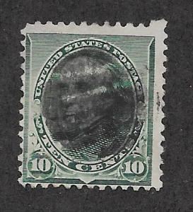 226 Used,  10c. Daniel Webster, scv: $5, FREE INSURED SHIPPING