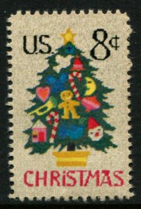 1508 US 8c Christmas Tree, MNH