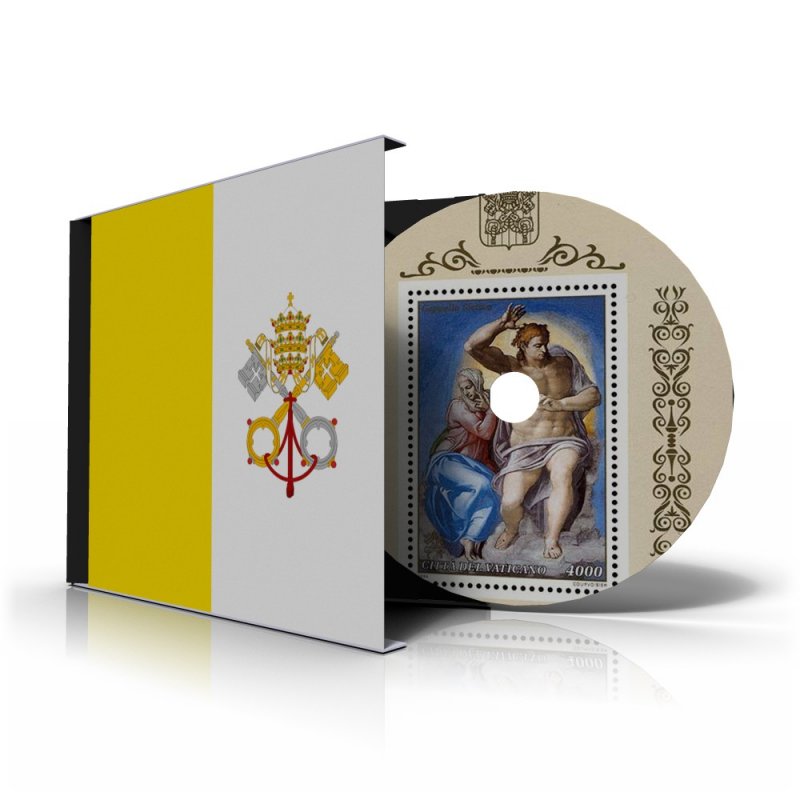 VATICAN CITY STAMP ALBUM PAGES 1921-2011 (191 PDF color illustrated pages)