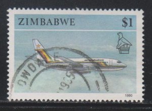 Zimbabwe,  $1 Jet (SC# 630) Used