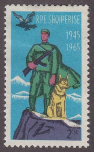 Albania 807 Frontier Guard 1965